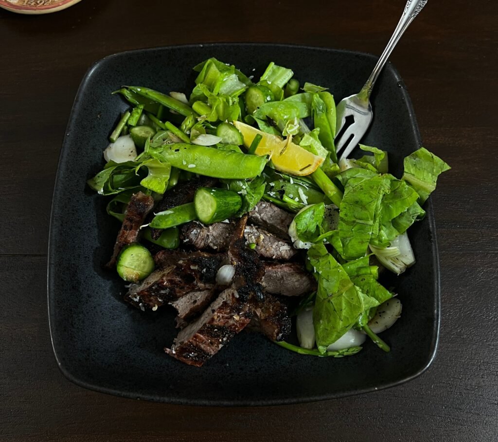 The Best Steak Salad