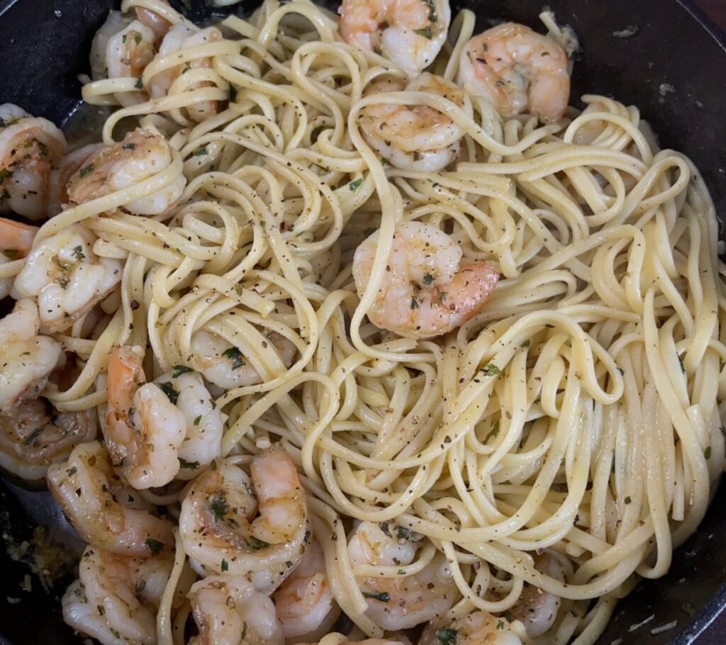 The Best Shrimp Pasta