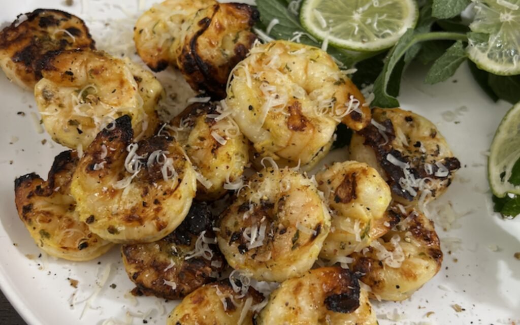 Grilled Shrimp With Parmesan