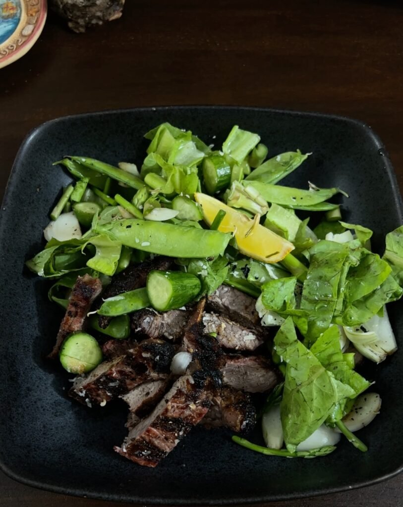Steak With Veggies
