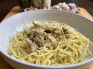 Creamy Garlic Chicken Pasta Recipe