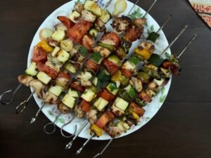 Middle Eastern-Style Chicken Kabobs