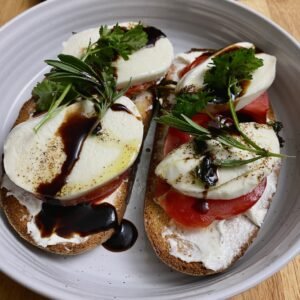 Mozzarella Cheese and Tomato Sandwich Recipe