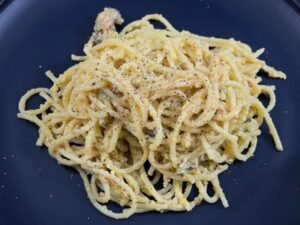 Roasted Garlic Carbonara
