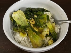 Sautéed Baby Bok Choy