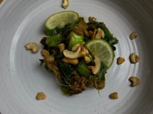 Baby Bok Choy With Thai Peanut Sauce