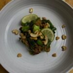 Baby Bok Choy With Thai Peanut Sauce