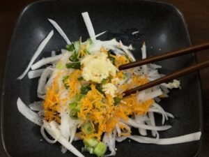 Daikon Radishes Salad Recipe