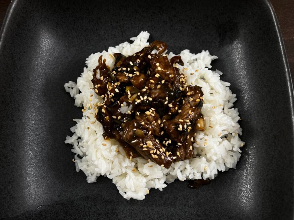 Easy Mongolian Beef