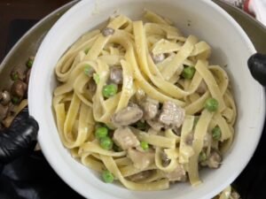 Homemade Fettuccine Alfredo