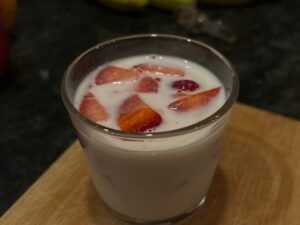 Homemade Korean Strawberry Milk