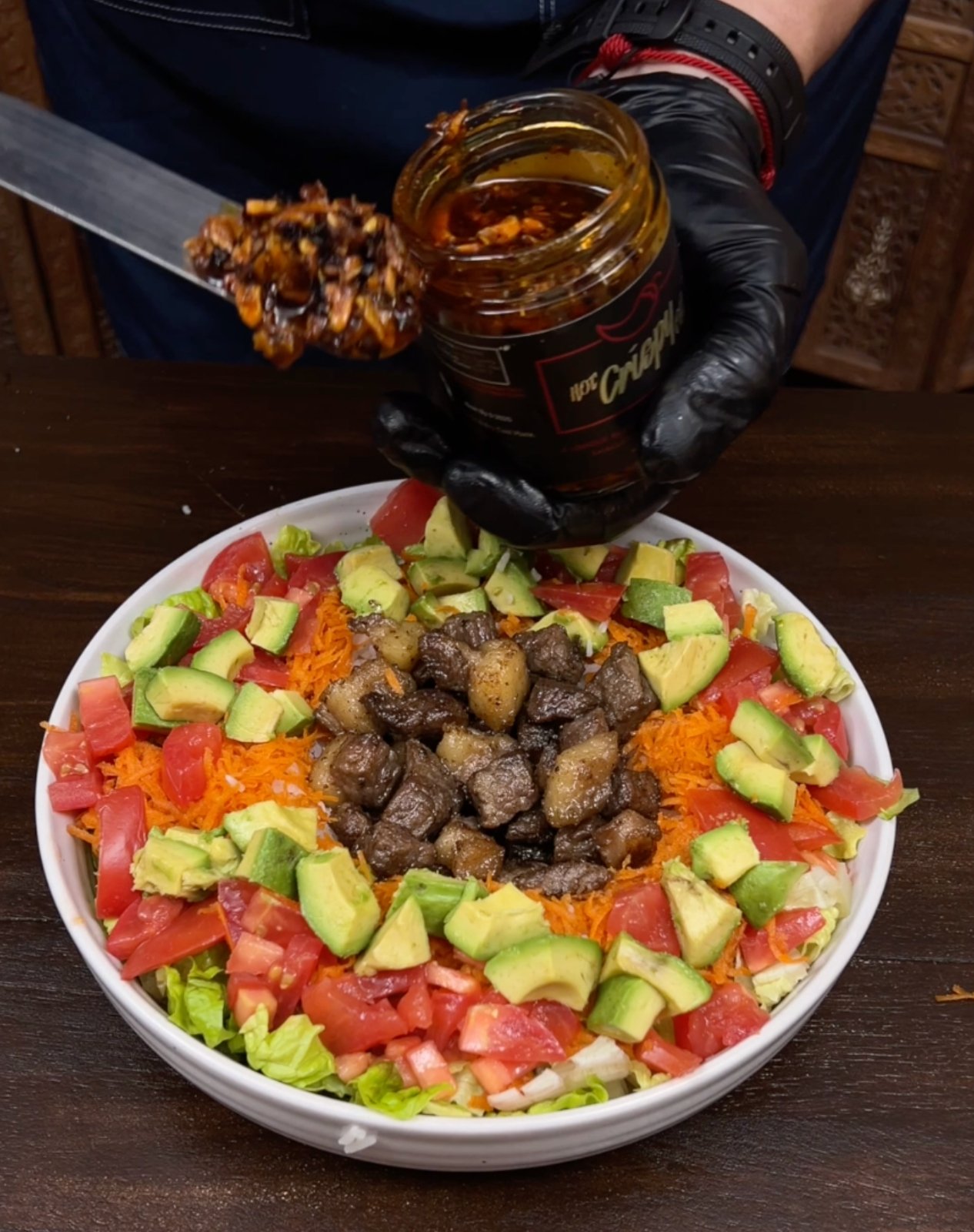 Rice, Beef and Avocado Bowl Recipe
