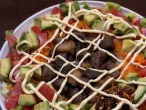 Rice, Beef and Avocado Bowl Recipe