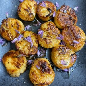 Scallops with Garlic Butter