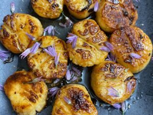 Scallops with Garlic Butter