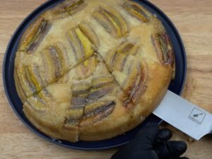 Banana Upside Down Skillet Cake