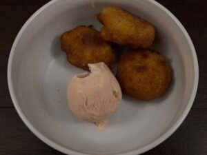 Fresh Peach Fritters Recipe